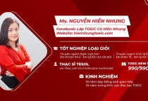 Trung tâm luyện thi TOEIC uy tín, cam kết đầu ra 