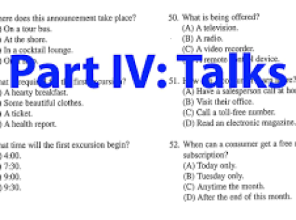 TOEIC Part 4: Phần nghe “ngắn” nhưng là bẫy lớn nhất trong bài thi