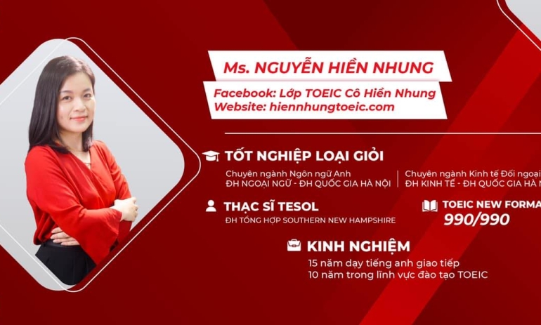 Trung tâm luyện thi TOEIC uy tín, cam kết đầu ra 