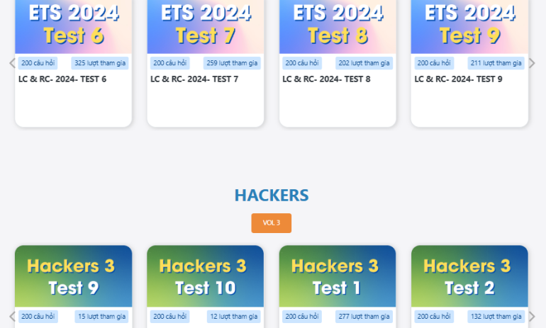 Bài thi TOEIC online miễn phí ở đâu?